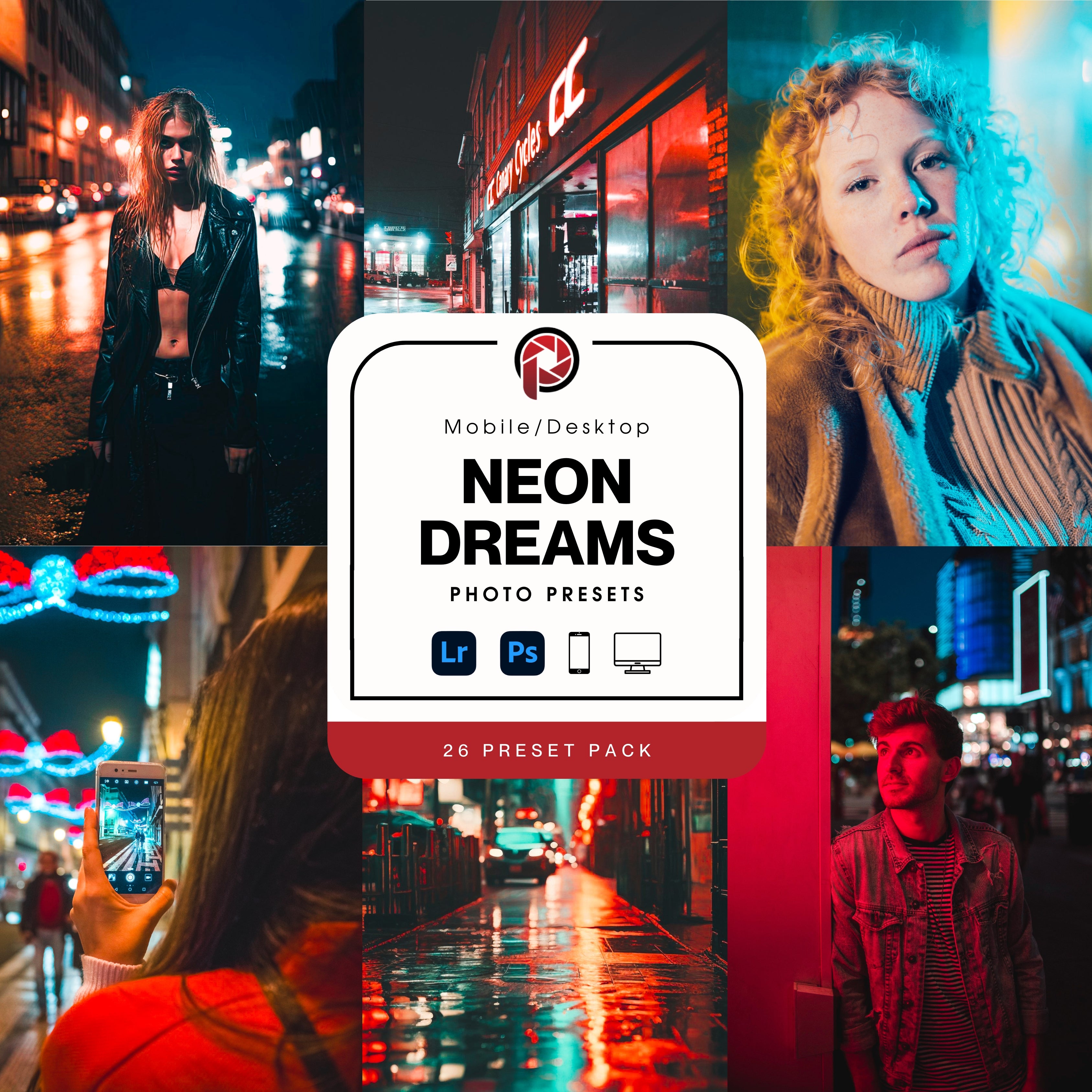 Neon Dreams Lightroom Presets